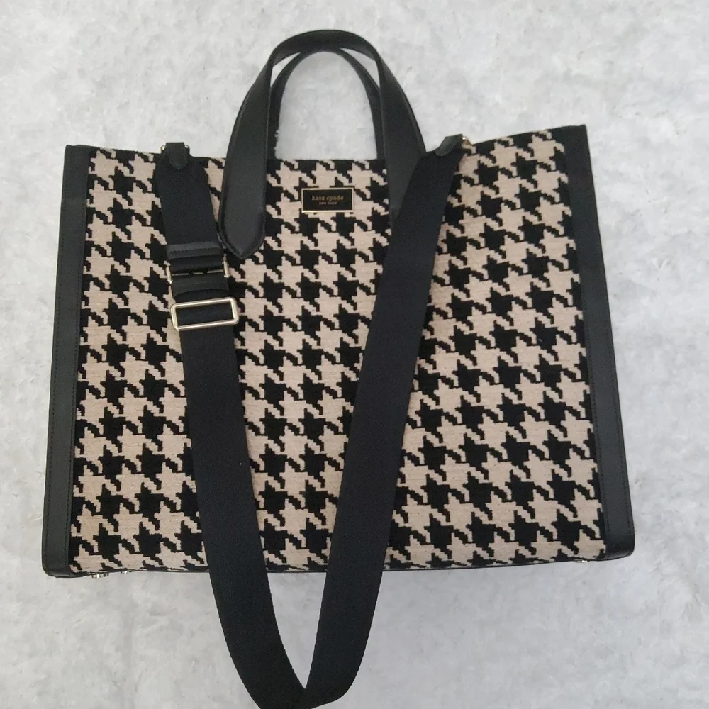 Kate Spade Houndstooth Tote